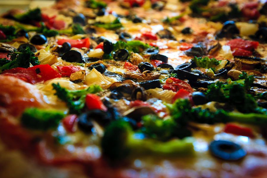 Veggie pizza